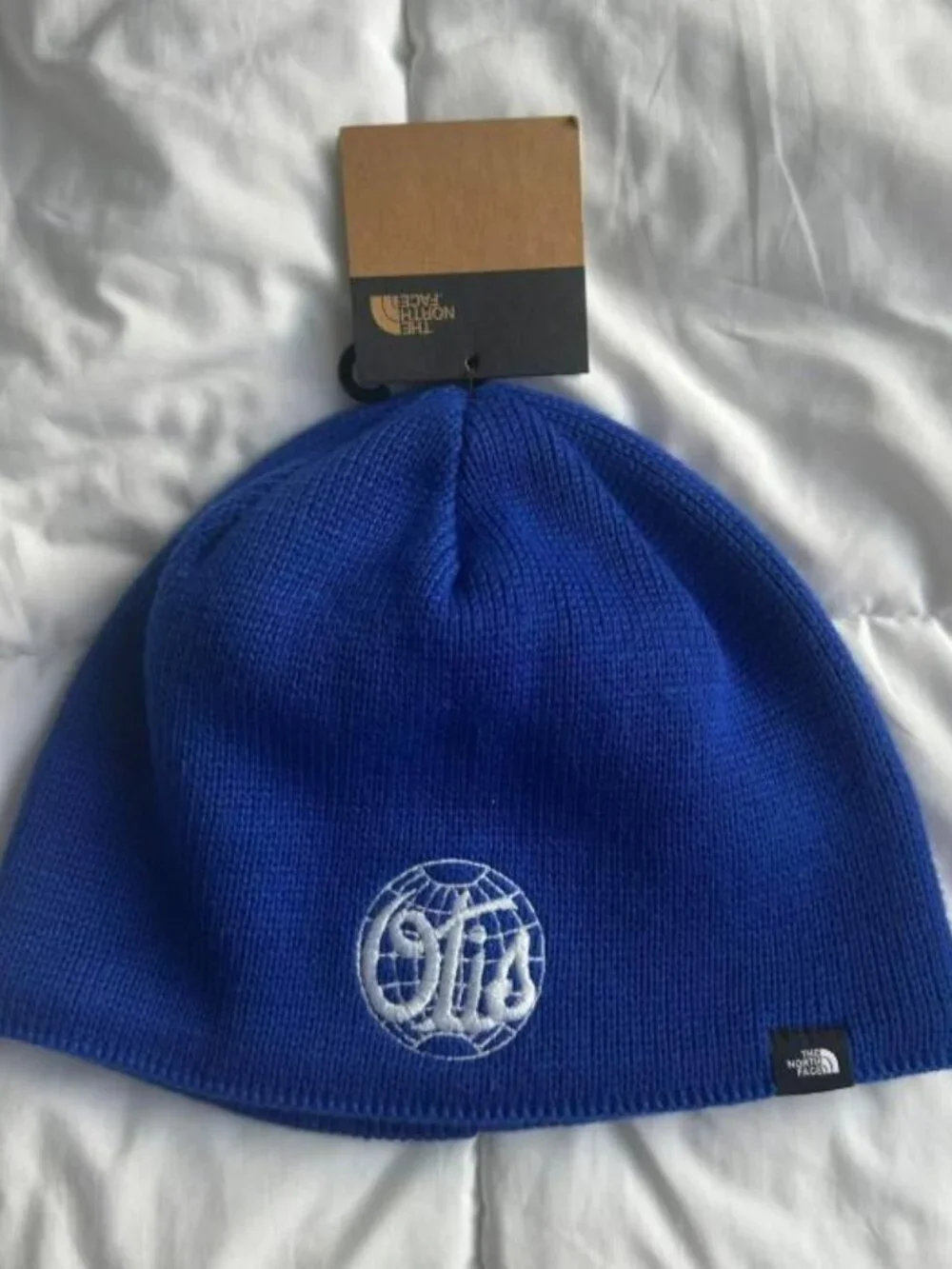 The North Face Blue Beanie Hat NWT